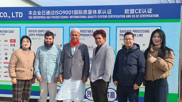 Professional food processing equipment team