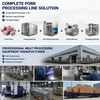 Pig Pork Skin Peeling Machine for Industrial Meat Processing Equipment