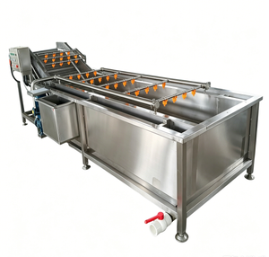 Industrial Bubble Vegetable Washing Machine Fruit Cleaning System Equipment