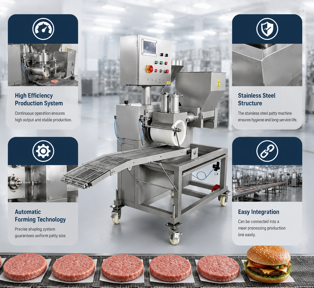 Burger Patty Forming Machine