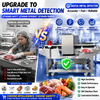 High Sensitivity Digital Metal Detector Food Industry Safety Quality Control System