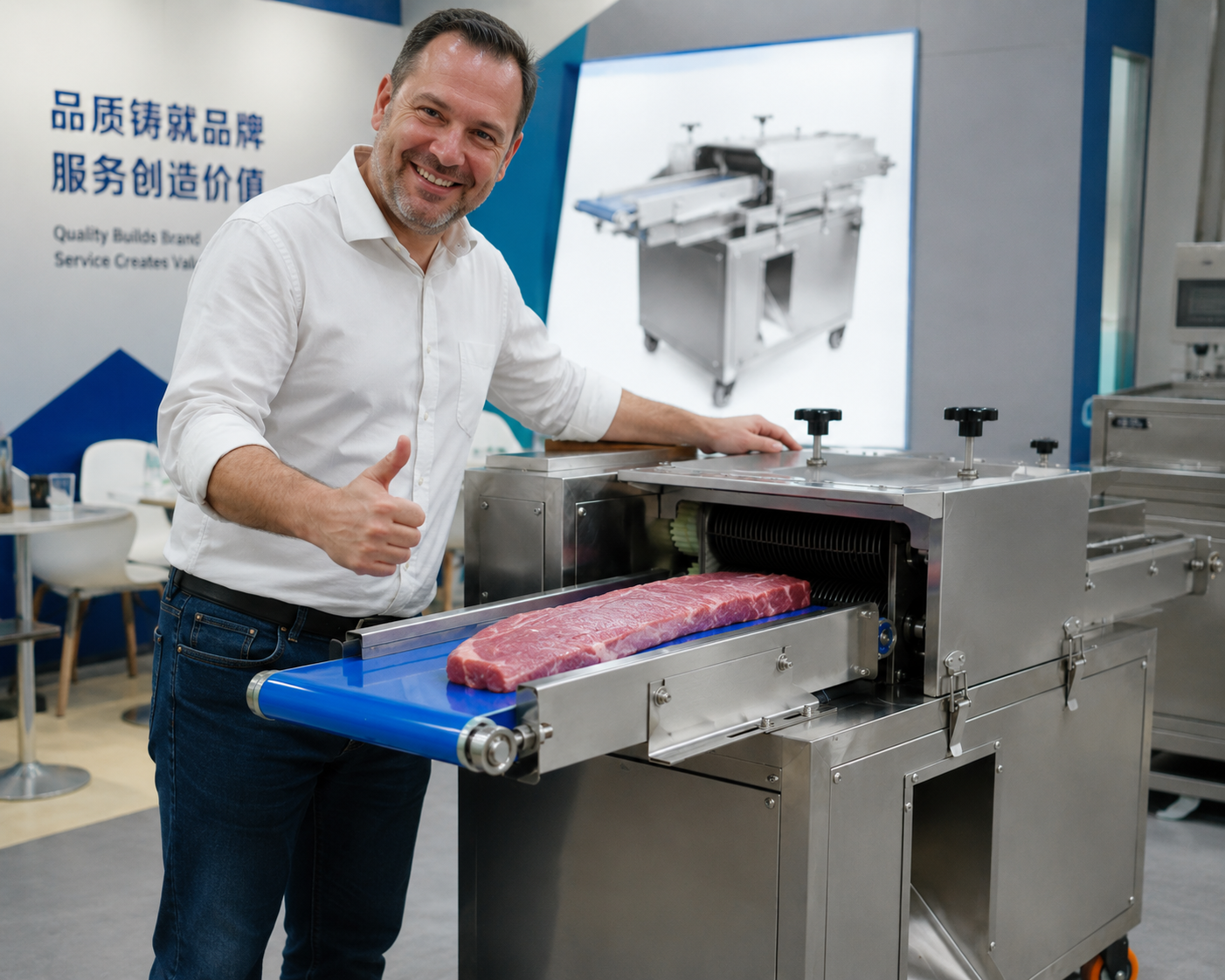 Industrial Layered Strip Cutter, Low Waste & Stable Continuous Operation