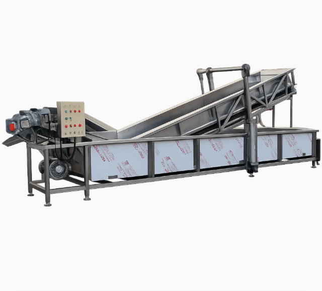 Automatic Closed Conveyor Air Cooling Line | Industrial Cooked Food Rapid Cooling Machine