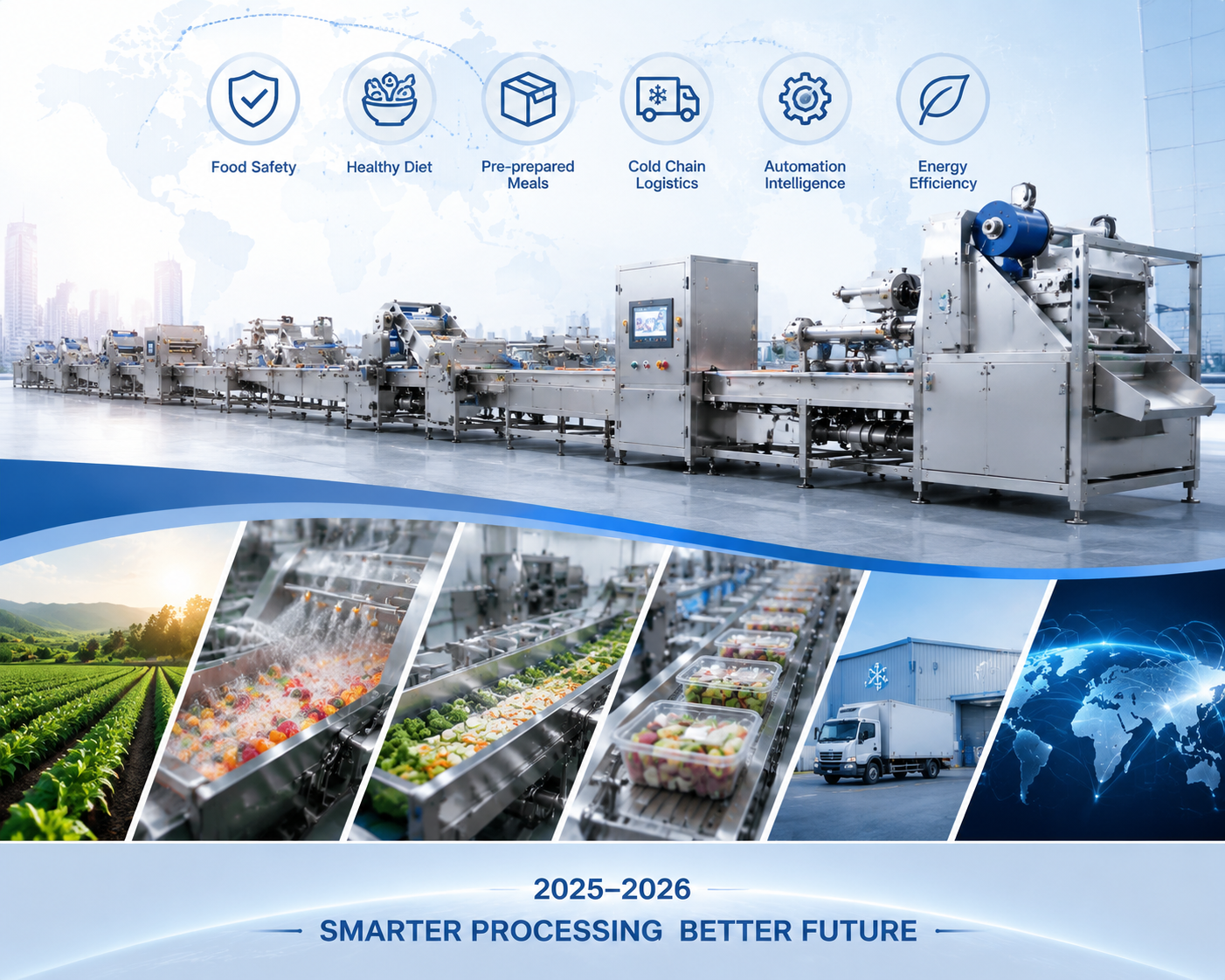 Vegetable processing equipment