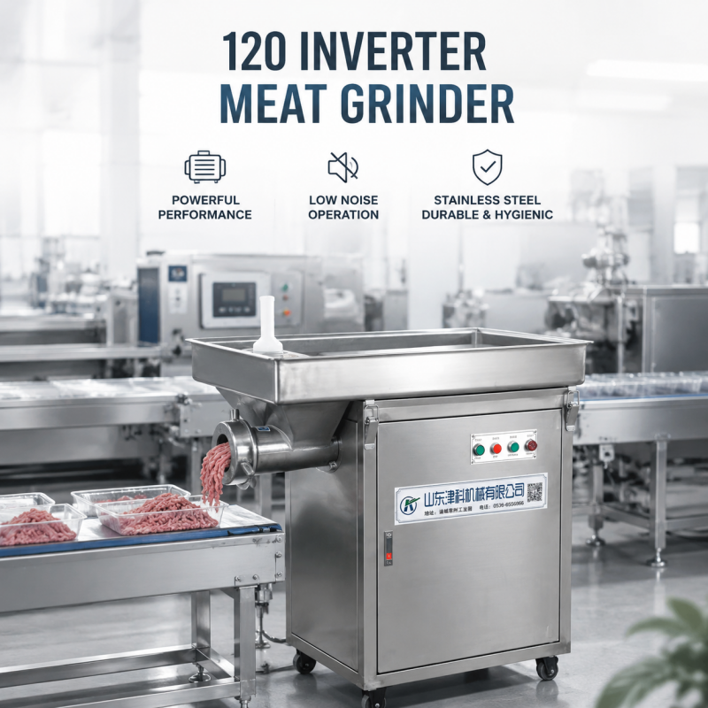 High Efficiency Multifunctional Electric Meat Mincer For Dumpling Meatball Filling Central Kitchen Factory