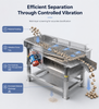 Industrial Stainless Steel Linear Vibrating Dewater Screen For Food Processing