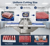 Industrial Fresh Meat Cutting Machine for Frozen Meat Strip Processing