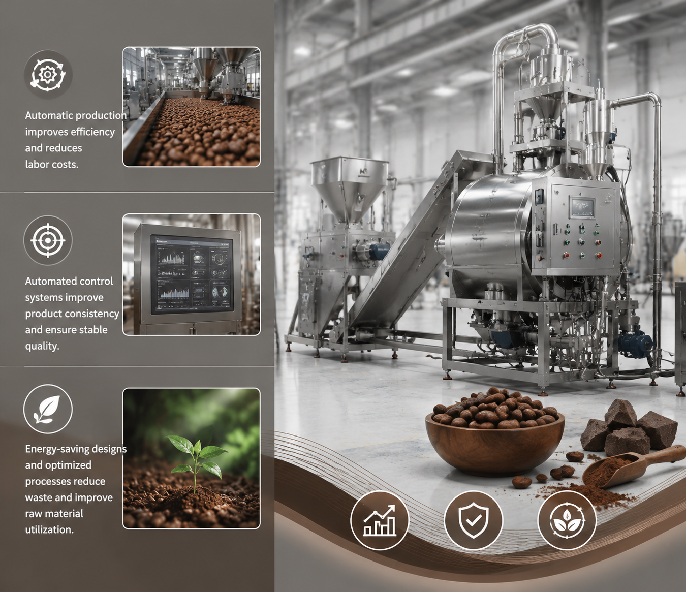 Cocoa Bean Processing Line