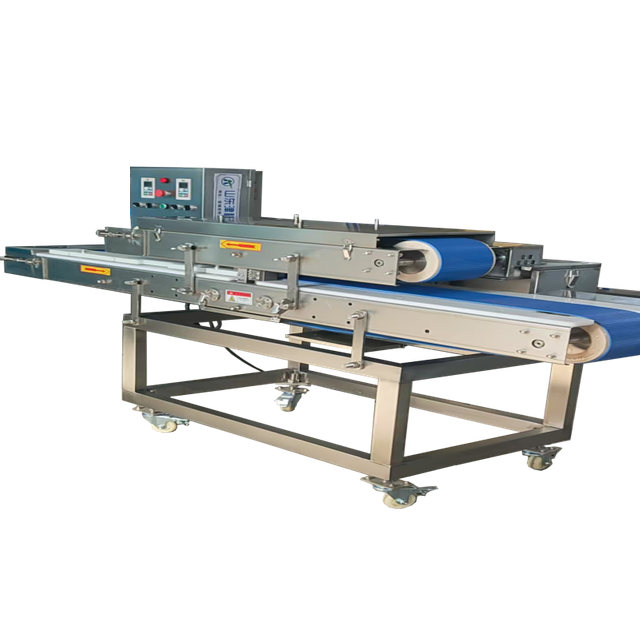 Industrial Fresh Meat Layering Machine Automatic Stainless Steel Meat Slicing & Cutting Equipment for Food Processing Factory