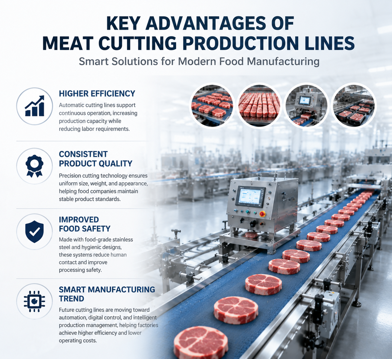 Meat Cutting Production Line