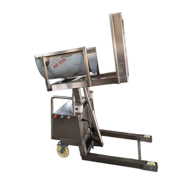 Stainless Steel Hydraulic Bucket Dumper Machine