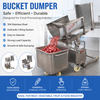 Stainless Steel Hydraulic Bucket Dumper Machine