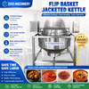 Automatic Basket Tilting Blanching Machine | Industrial Food Processing Equipment