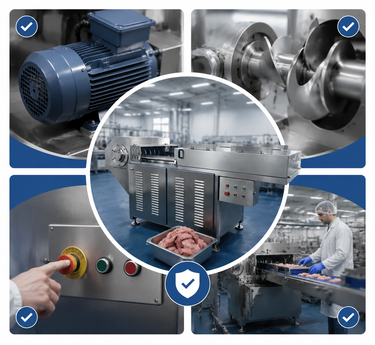 Industrial Frozen Meat Breaker
