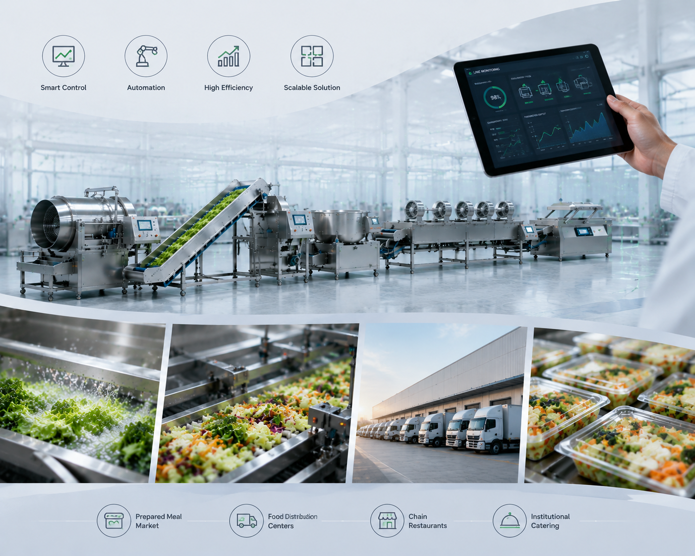 Vegetable Processing Line