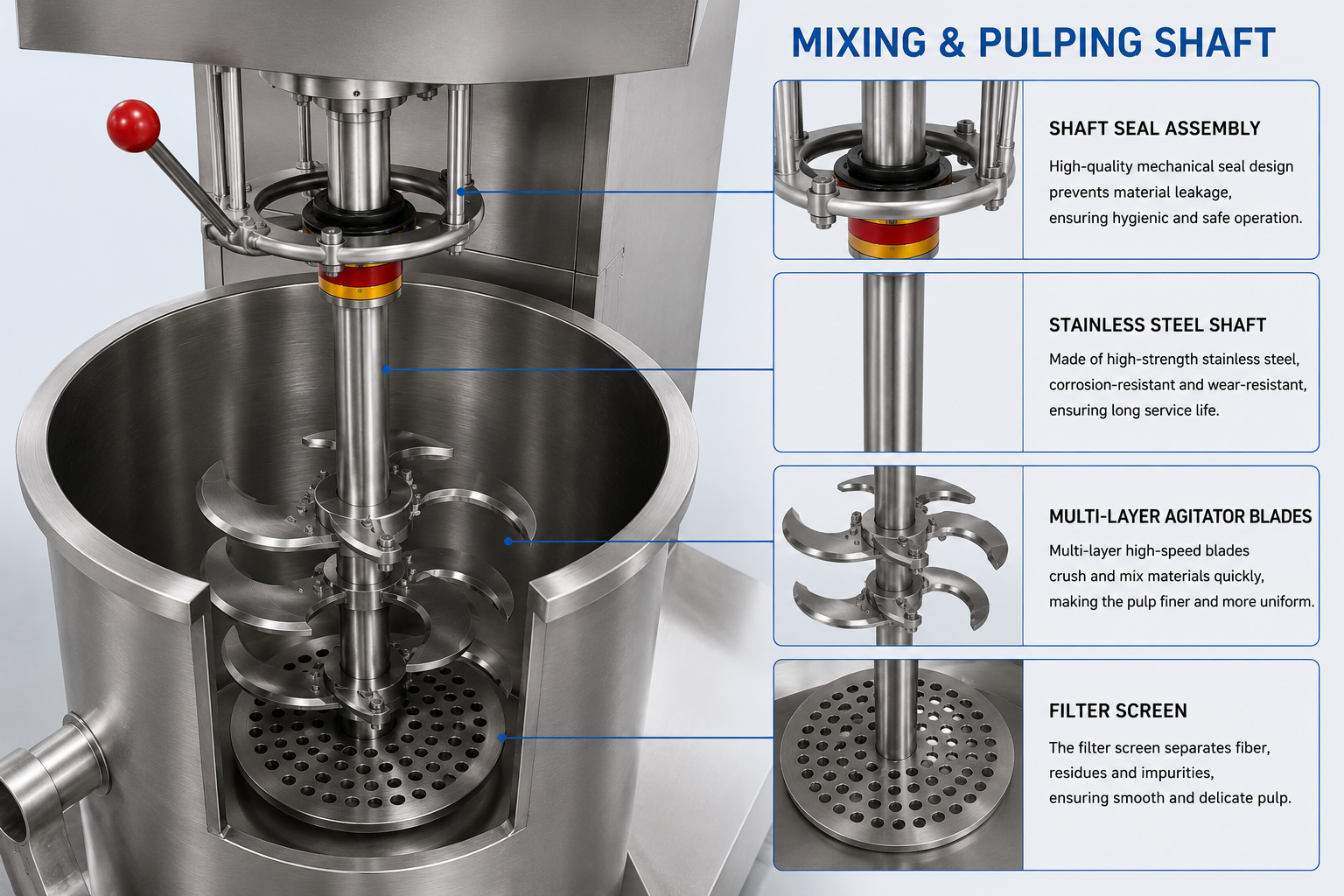 Meat Pulping Machine