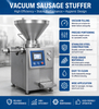 Industrial Vacuum Sausage Stuffer Machine for High-Speed Sausage Production