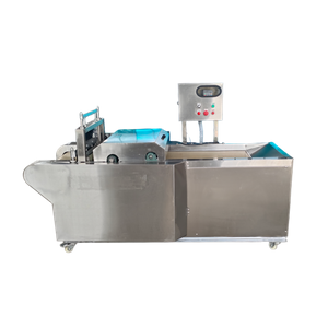 High Efficiency Stainless Steel Vegetable Cutting Machine for Commercial Kitchens Processing