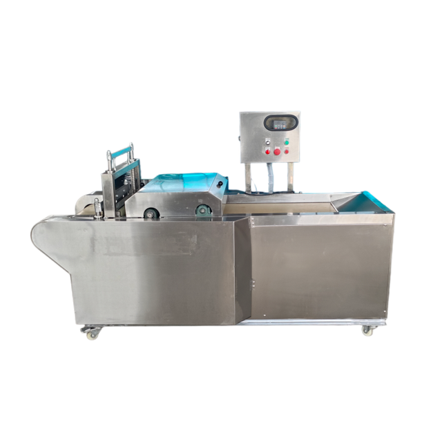 High Efficiency Stainless Steel Vegetable Cutting Machine for Commercial Kitchens Processing