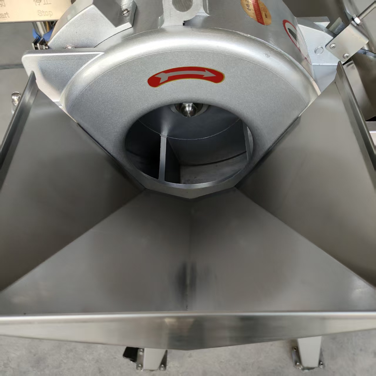 Industrial Centrifugal Meat Dicing Machine for Food Processing Line