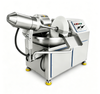 Industrial Vacuum Bowl Cutter Machine High Speed Meat Processing Equipment