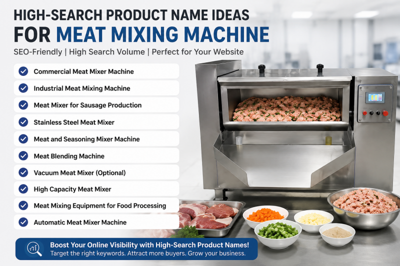 Industrial Meat Mixing Machine for Sausage and Food Processing