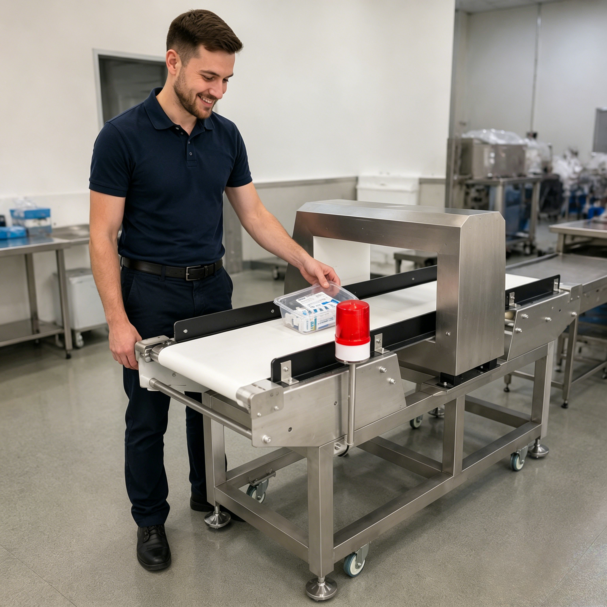Real time shooting of digital metal detector
