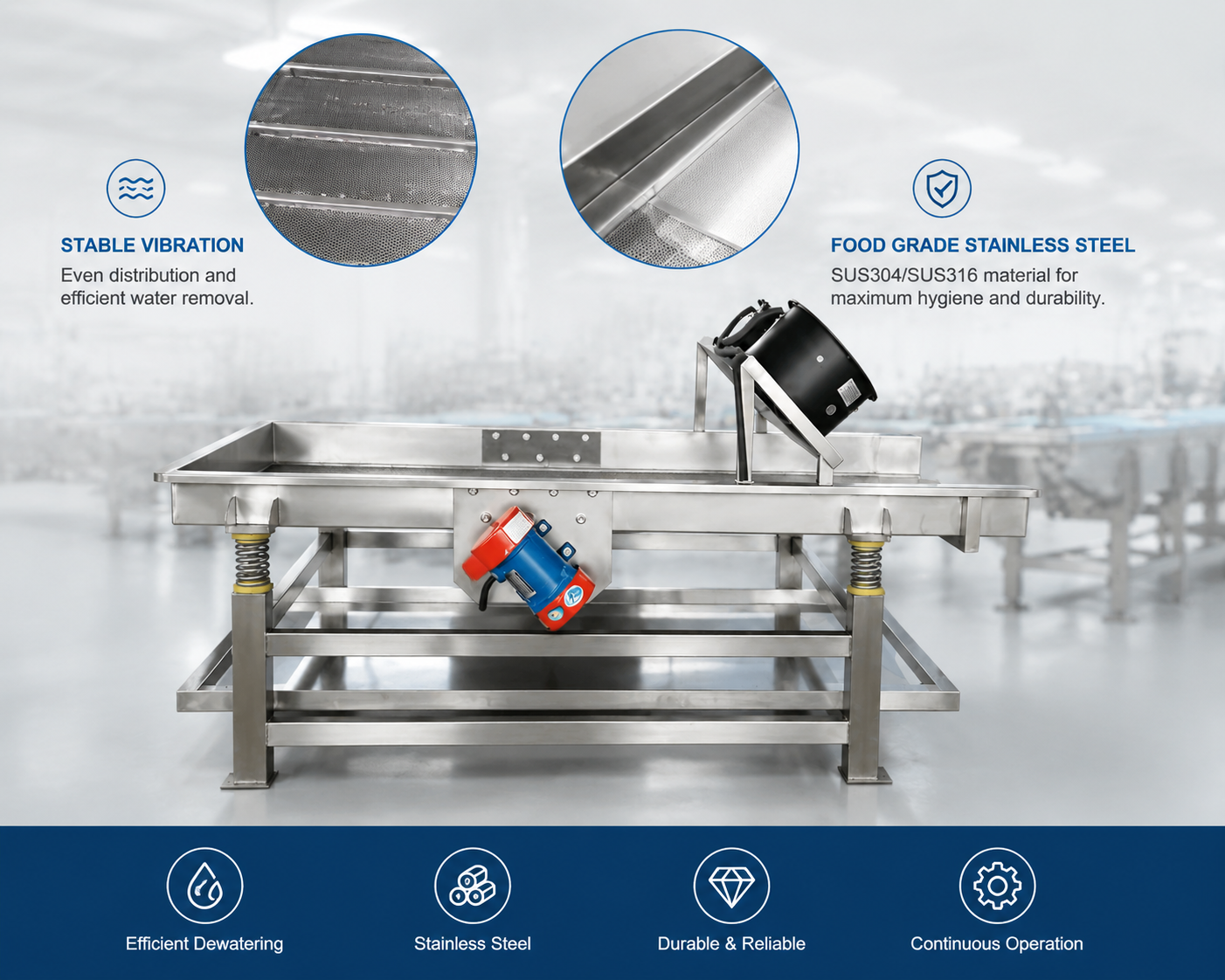 Linear Dewater Shaker