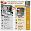 Food Grade Pork Skin Peeler for Meat Processing Plant