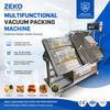 Multi-Functional Inclined Vacuum Packaging Machine for Meat, Pickles & Food Processing Industrial Use