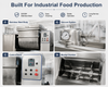 Industrial Vacuum Dough Mixer Machine for Bakery Meat Processing