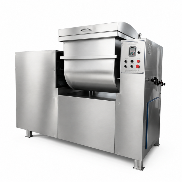 Industrial Vacuum Dough Mixer Machine for Bakery Meat Processing