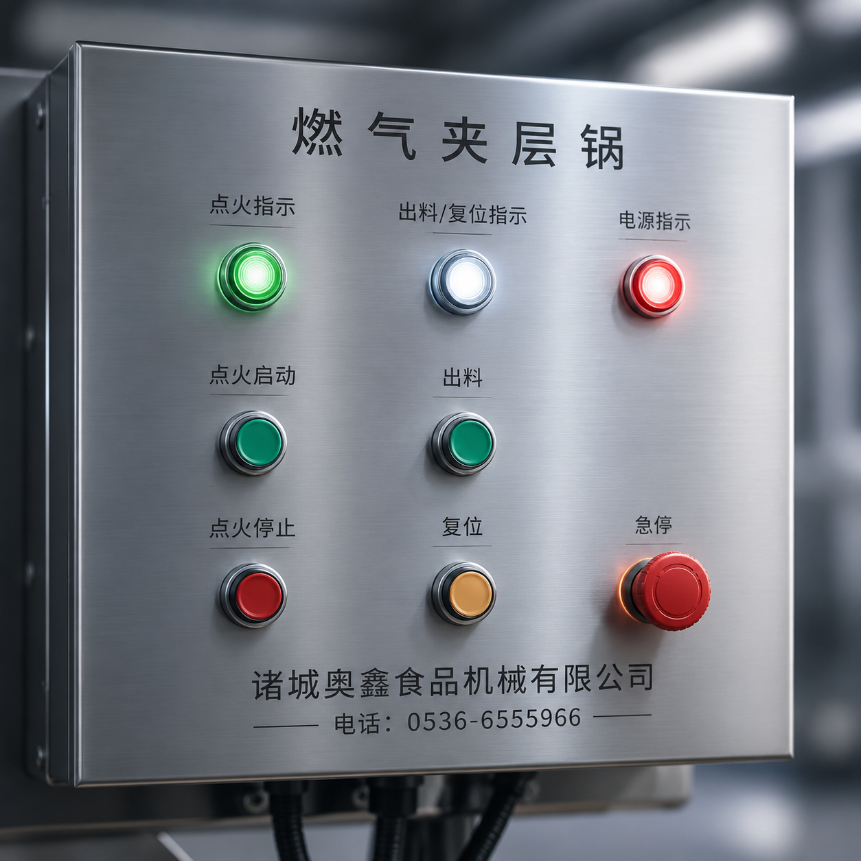 Commercial Steam Heating Jacketed Cooking Kettle for Food Processing