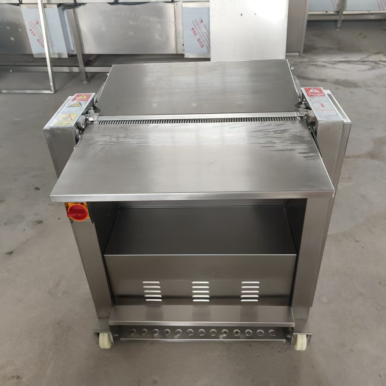 Pig Pork Skin Peeling Machine for Industrial Meat Processing Equipment