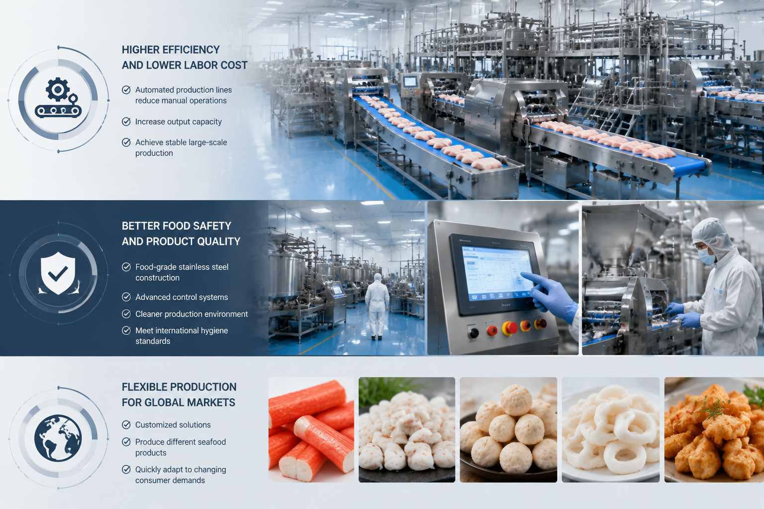 Seafood Surimi Deep Processing Line