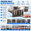 Industrial Frozen Meat Crusher for Beef Pork Processing Line