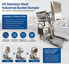 Stainless Steel Hydraulic Bucket Dumper Machine