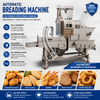 Reliable Commercial Fried Food Breading Equipment