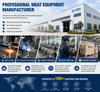Industrial Vacuum Bowl Cutter Machine High Speed Meat Processing Equipment
