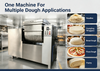 Industrial Vacuum Dough Mixer Machine for Bakery Meat Processing
