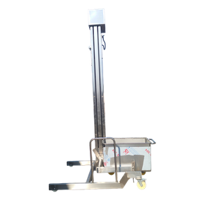 Vertical Trolley Lifting & Dumping Machine | Eliminate Manual Cart Handling Injury Risk