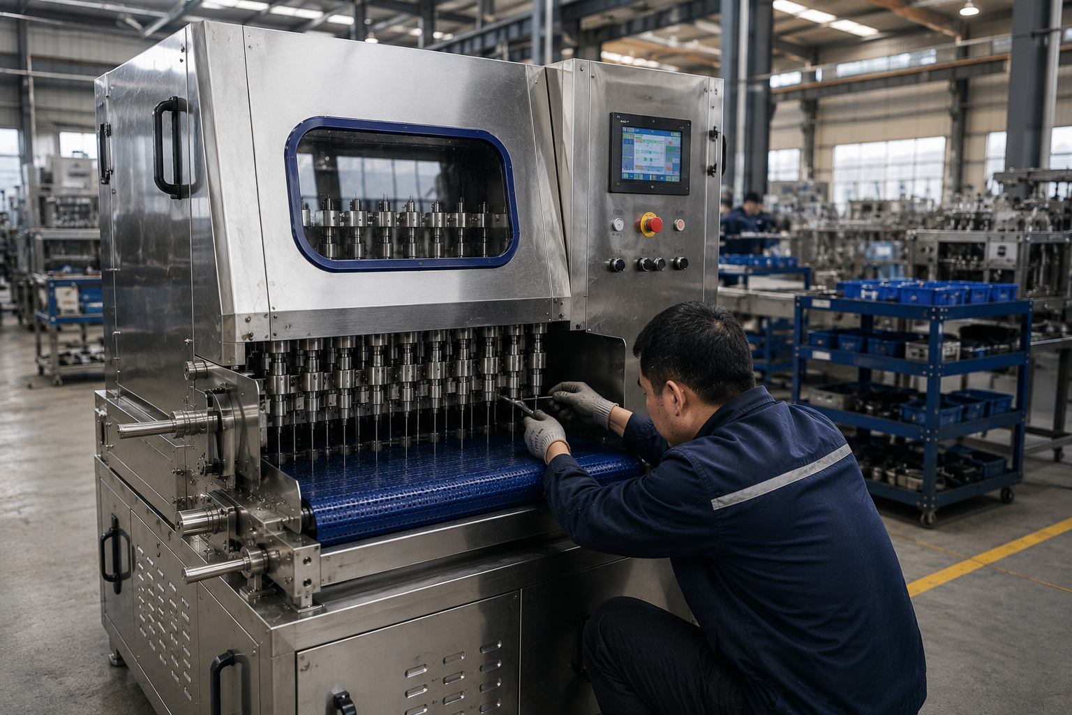 Automatic Brine Injection Machine