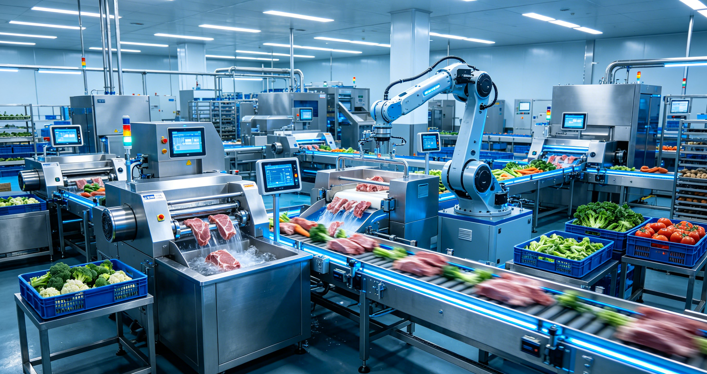 Smart Food Processing Automation System