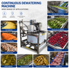 Automatic Bottom Discharge Centrifugal Dryer | Industrial Food Dewatering Machine