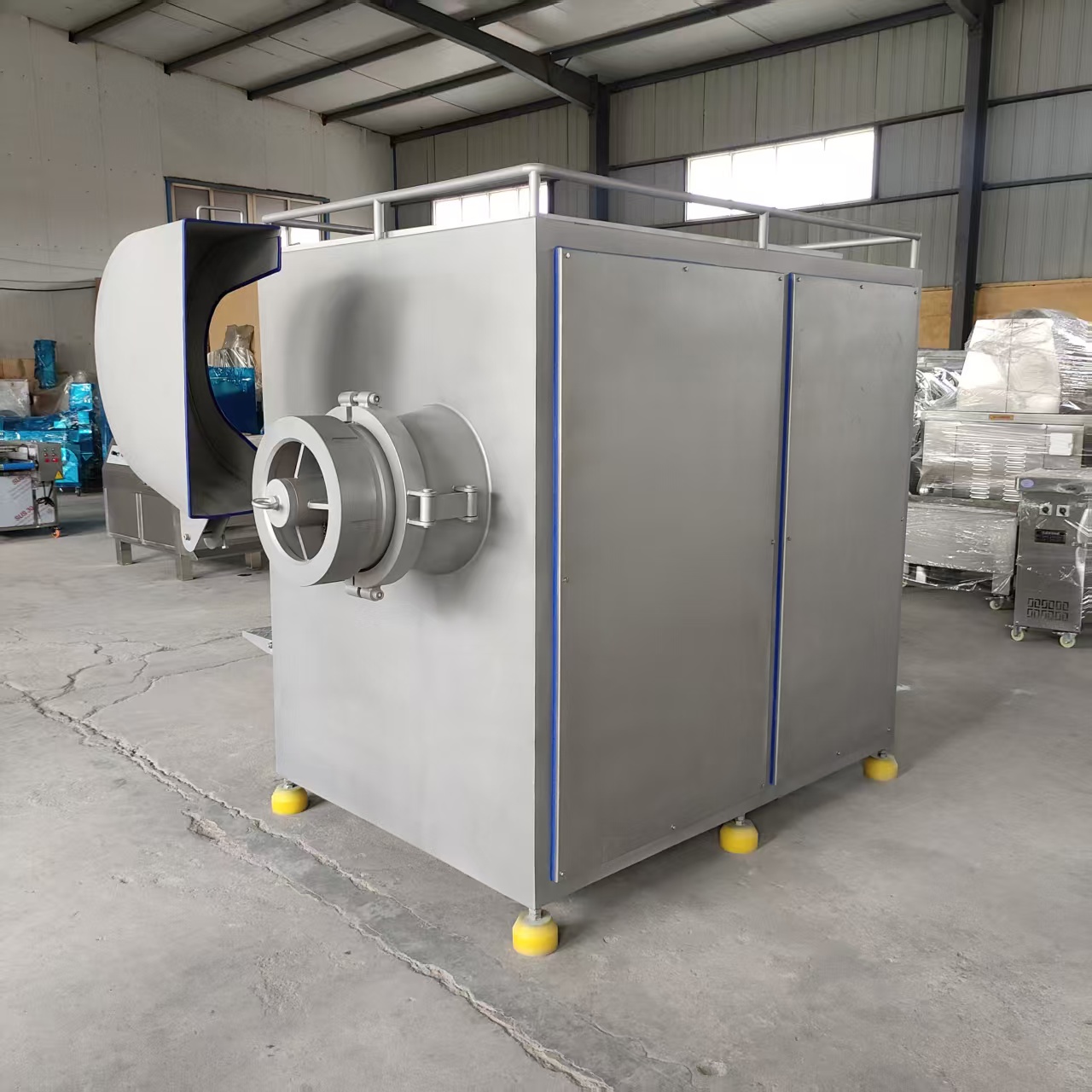 Industrial Meat Grinder Machine for Commercial Meat Processing Line