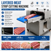 Industrial Layered Strip Cutter, Low Waste & Stable Continuous Operation