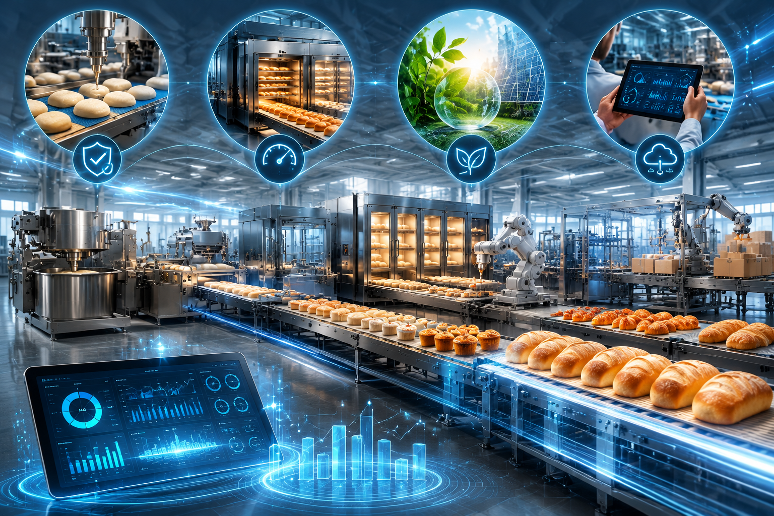 Commercial Bakery Line