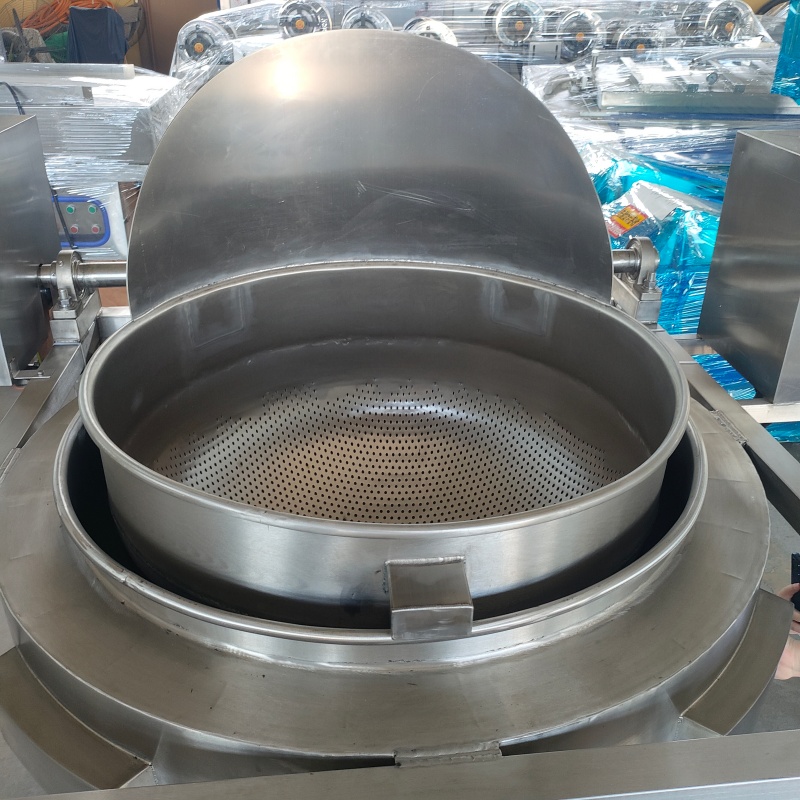 Automatic Basket Tilting Blanching Machine | Industrial Food Processing Equipment