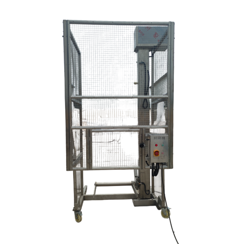 Vertical Trolley Lifting & Dumping Machine | Eliminate Manual Cart Handling Injury Risk