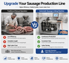 High Efficiency Sausage Tying Machine for Industrial Meat Processing